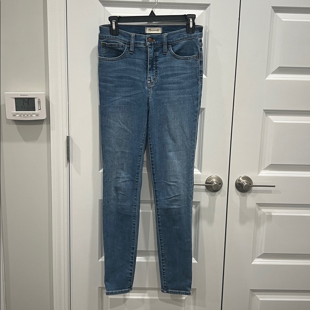 Madewell Women's Blue Skinny Jeans